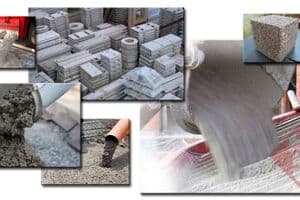 Классификация и области применения бетона