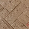 Тротуарная плитка с фактурой камня и дерева