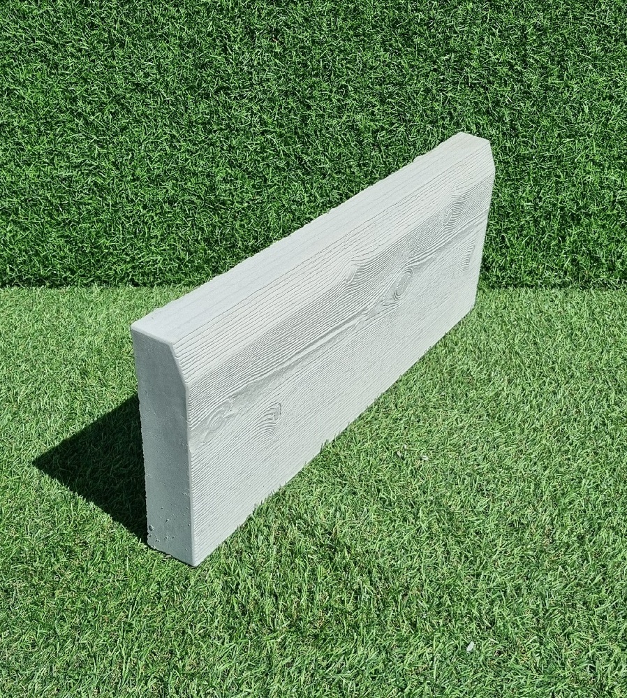 Бордюр с фактурой дерева 500*200*45