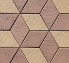 Брусчатка "Ромб камень"