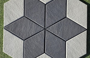 Брусчатка "Ромб камень"