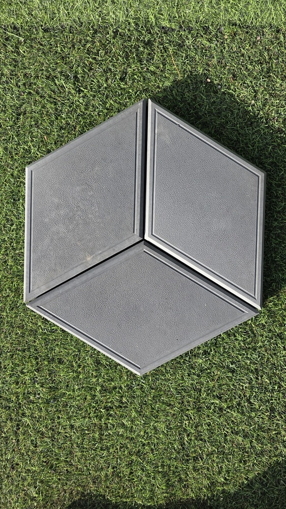 Брусчатка "Ромб шагрень"