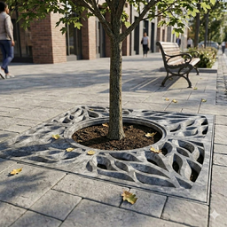 Приствольная решётка