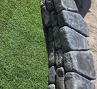 Камень для клумб и подпорных стен