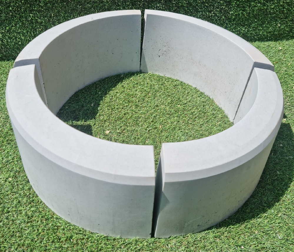 Полукруглый бордюр