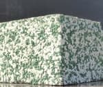 бело-зеленый цвет для заборных блоков