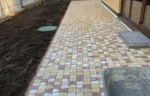 Римский брук Веерная укладка