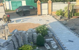 АНТИЧНАЯ БРУСЧАТКА С РОВНОЙ ПОВЕРХНОСТЬЮ