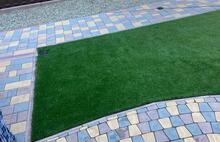 Брусчатка Европейская коричневый серо-голубой жёлто-оранжевый