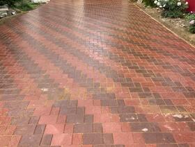 Брусчатка Европейская красно-коричневый и коричневый