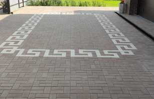 Античная с ровной поверхностью