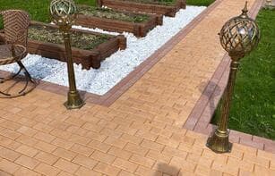 АНТИЧНАЯ БРУСЧАТКА С РОВНОЙ ПОВЕРХНОСТЬЮ