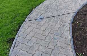 Брусчатка волна рельефная