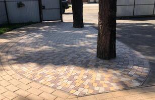 Римский брук Веерная укладка