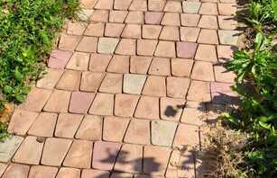 Римский брук Веерная укладка