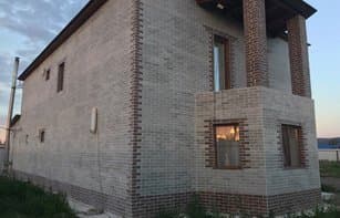 Фасадная панель "Баварская кладка (разноцветный кирпич)"