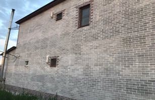 Фасадная термопанель с фактурным бетонным кирпичом «Элегантный»