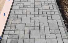 Античная гладкая тёмно-серые оттенки