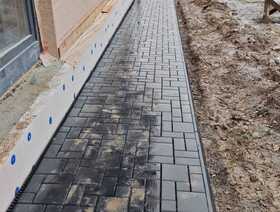 Античная гладкая тёмно-серые оттенки