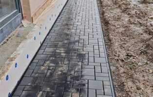 Античная гладкая тёмно-серые оттенки