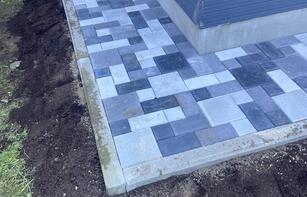 АНТИЧНАЯ БРУСЧАТКА С РОВНОЙ ПОВЕРХНОСТЬЮ