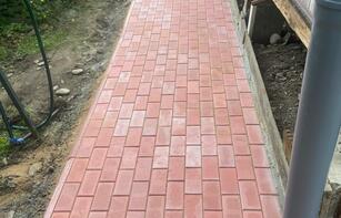 АНТИЧНАЯ БРУСЧАТКА С РОВНОЙ ПОВЕРХНОСТЬЮ