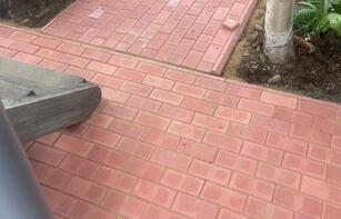 АНТИЧНАЯ БРУСЧАТКА С РОВНОЙ ПОВЕРХНОСТЬЮ