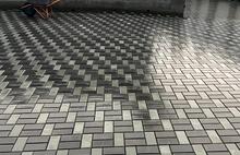 Античная неокрашенный тёмно-серый и серо-голубой