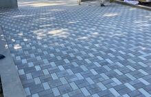 Античная неокрашенный тёмно-серый и серо-голубой