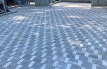 Античная неокрашенный тёмно-серый и серо-голубой