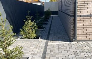 АНТИЧНАЯ БРУСЧАТКА С РОВНОЙ ПОВЕРХНОСТЬЮ