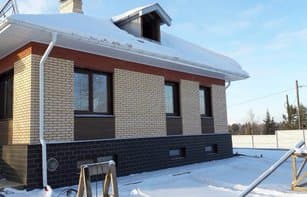 Фасадная термопанель «Гладкий кирпич»