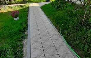 Тротуарная плитка "КВАДРАТ ГРЕЧЕСКИЙ"