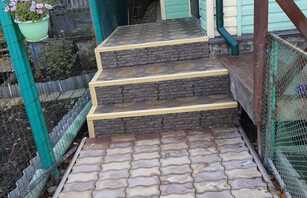 Брусчатка волна рельефная