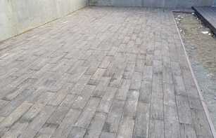 БРУСЧАТКА ТРОТУАРНАЯ «КОРАБЕЛЬНАЯ ДОСКА»