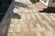 Корабельная доска светло-ореховый и светло-бежевый