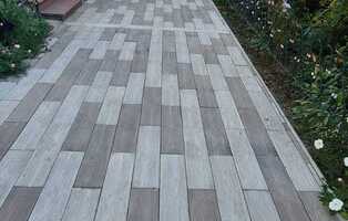 Корабельная доска светло-ореховый и светло-бежевый