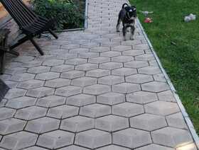 Ретро ромб бежевый 7