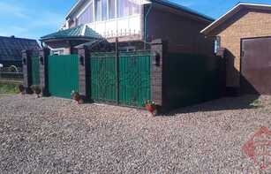 Заборный блок с цветным щебнем 300х300х200 мм