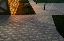 Ретро ромб бежевый 8