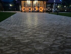 Ретро ромб бежевый 8