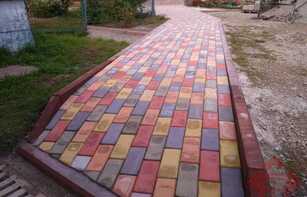 АНТИЧНАЯ БРУСЧАТКА С РОВНОЙ ПОВЕРХНОСТЬЮ