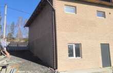 Термопанели желто-оранжевый гладкий кирпич