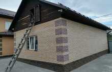 Термопанели желто-оранжевый гладкий кирпич 2