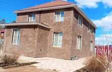 Термопанели старый кирпич коричневый с черным