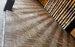 Брусчатка доска малая светло-ореховый