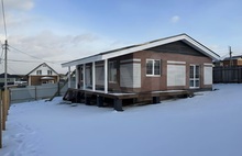 Термопанели баварская кладка красно-коричневая и белый