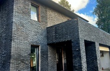 Термопанели старый кирпич графитовый и серый