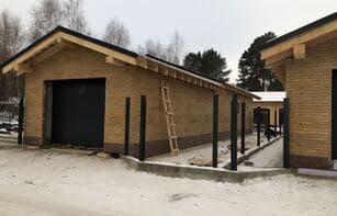 Фасадная панель "Баварская кладка (разноцветный кирпич)"